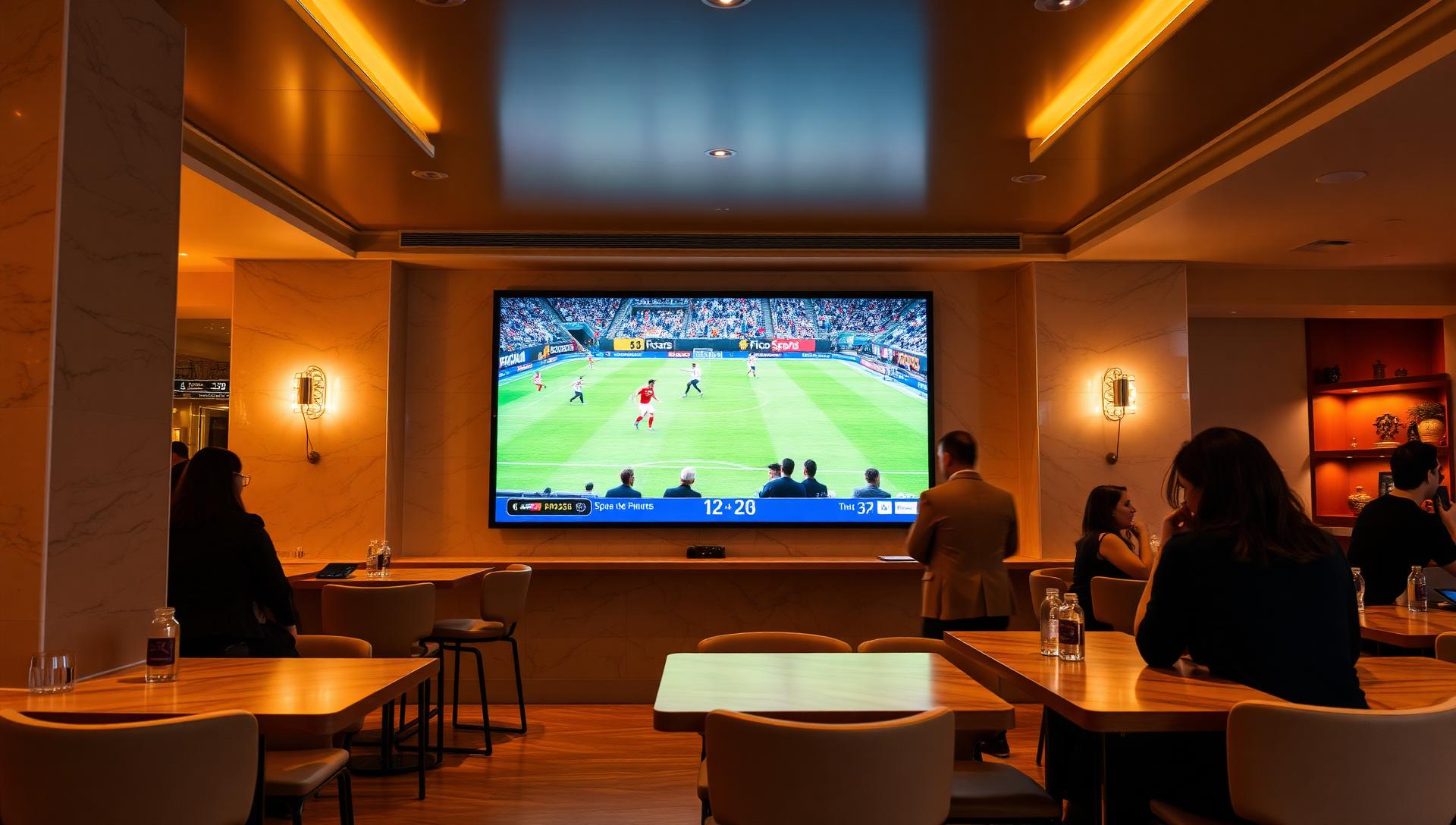 Ambiente de revista deportiva y gastronómica — esplanforweekend.com